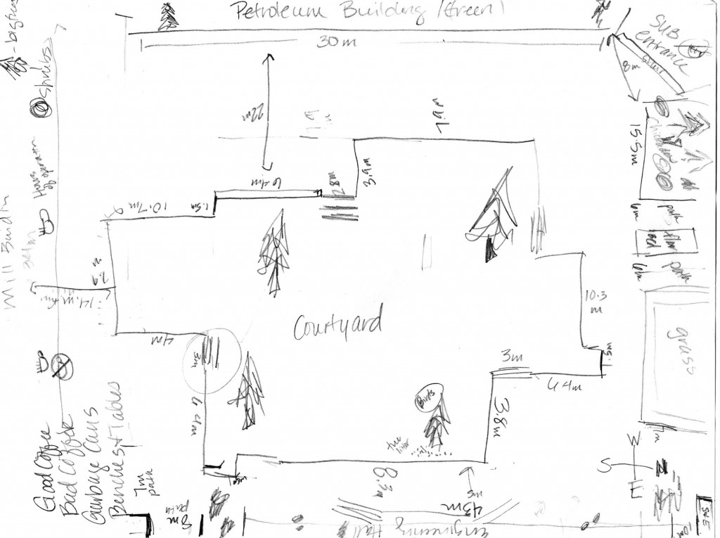 Sample Field Map Sketch #1 