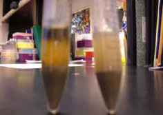 Figure 3.31: Samples are soaked with 5 mL of water and let sit for about two minutes.(water and saline). Image by Dr. Marisa Pedulla. 